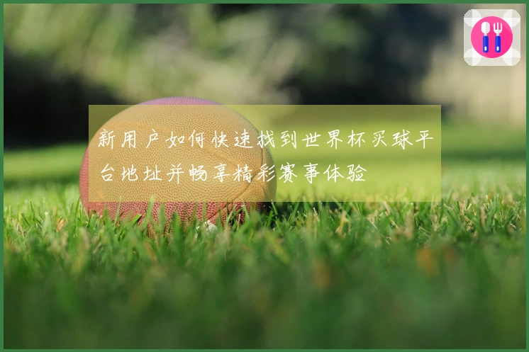 新用户如何快速找到世界杯买球平台地址并畅享精彩赛事体验